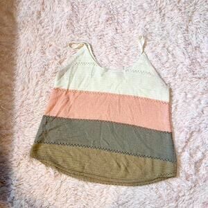 Knit Crotchet Summer Cottage Core Boho Earthy Prairie Feminine Festival Top